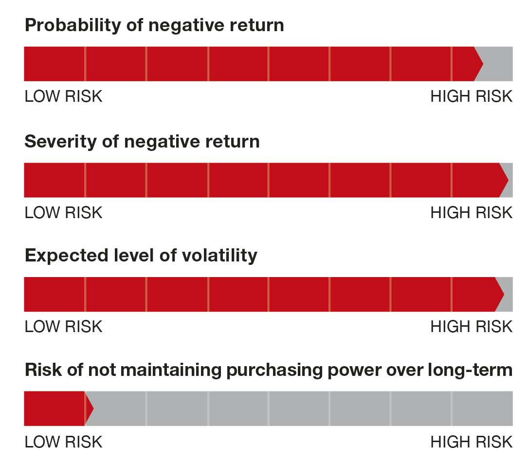 Australian shares risk characteristics